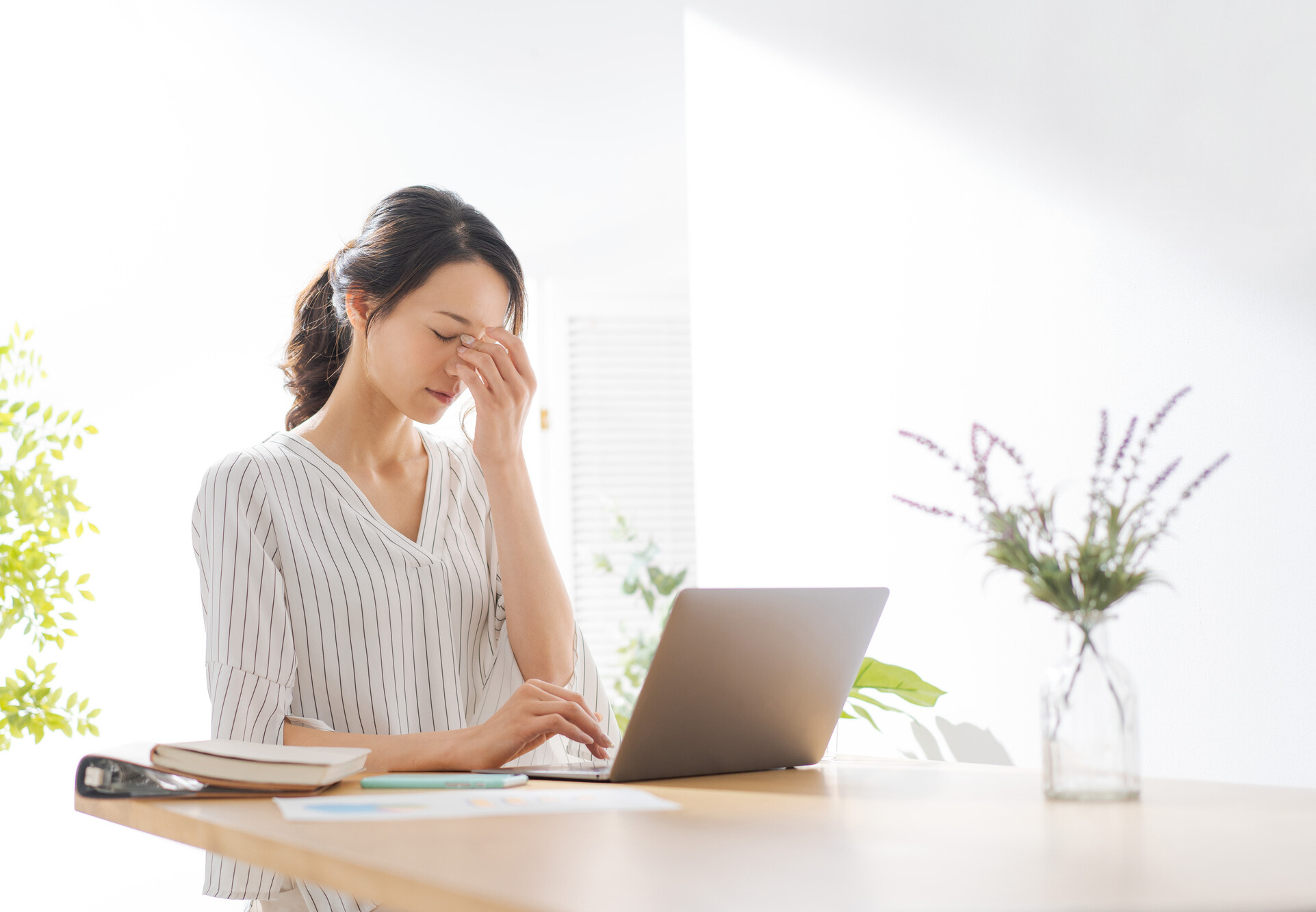 疲れている女性